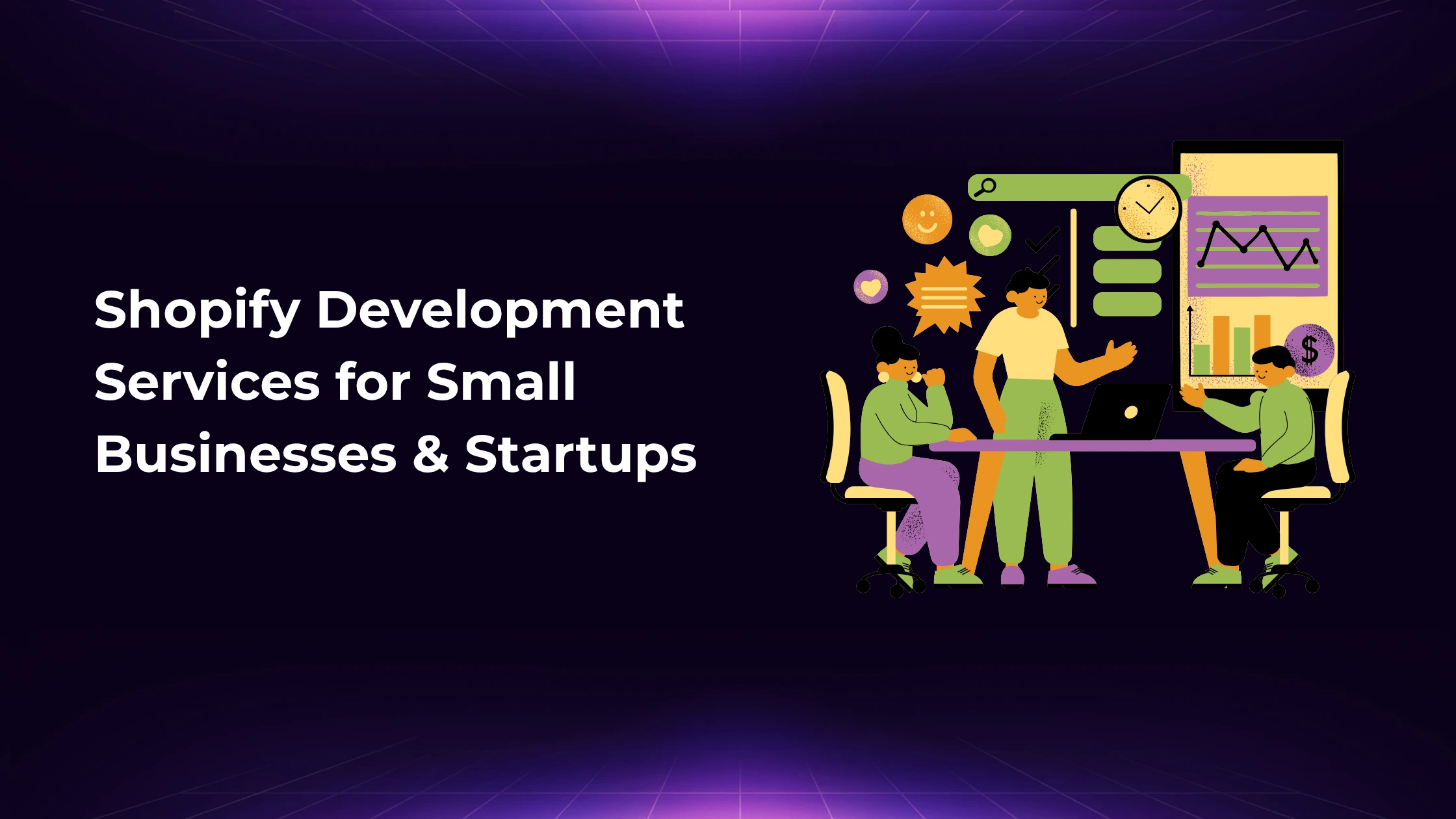 Shopify development services for small businesses and startups