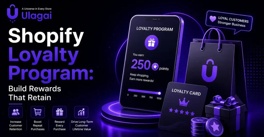 Shopify loyalty program to build customer rewards and retention