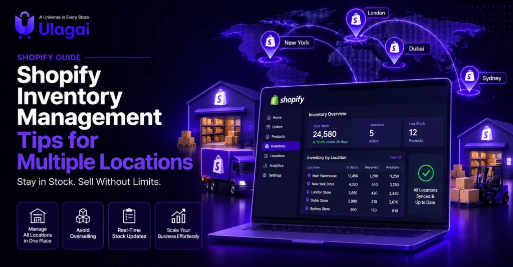 Shopify inventory management tips for multiple locations