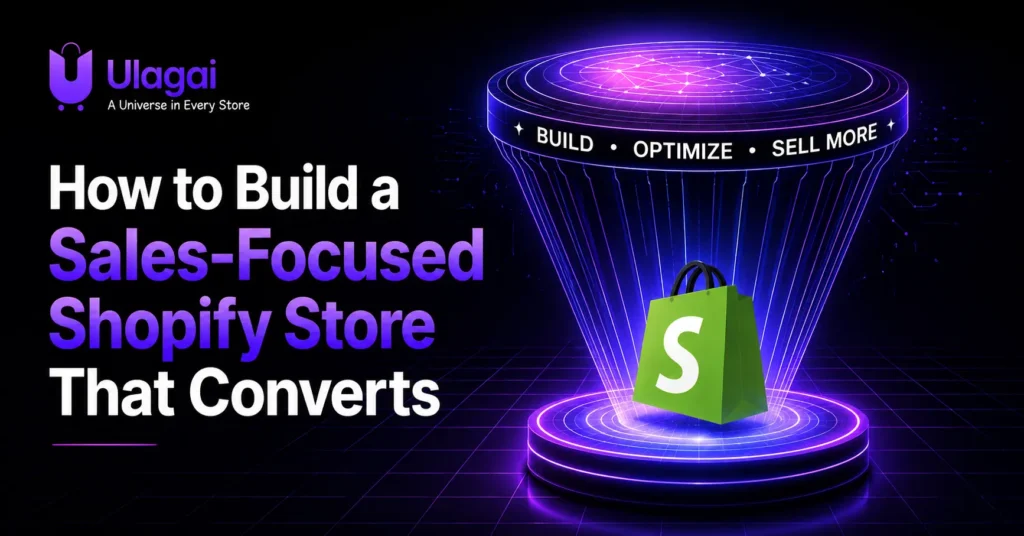 Sales-focused Shopify store designed to increase conversions and online sales
