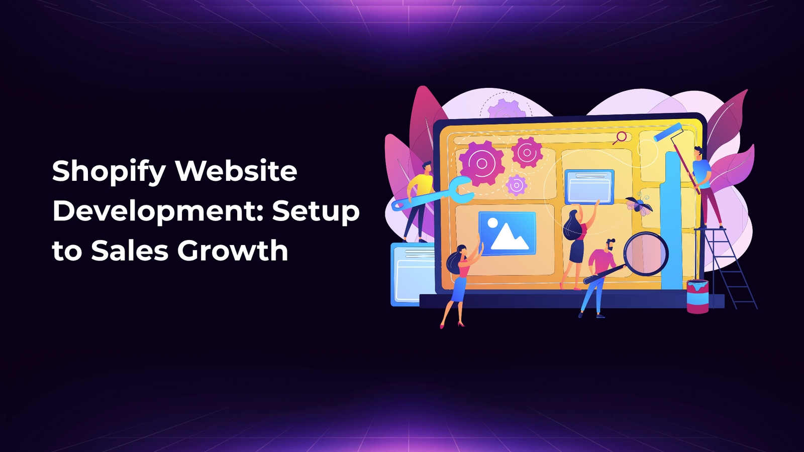 Shopify website development for business setup and sales growth